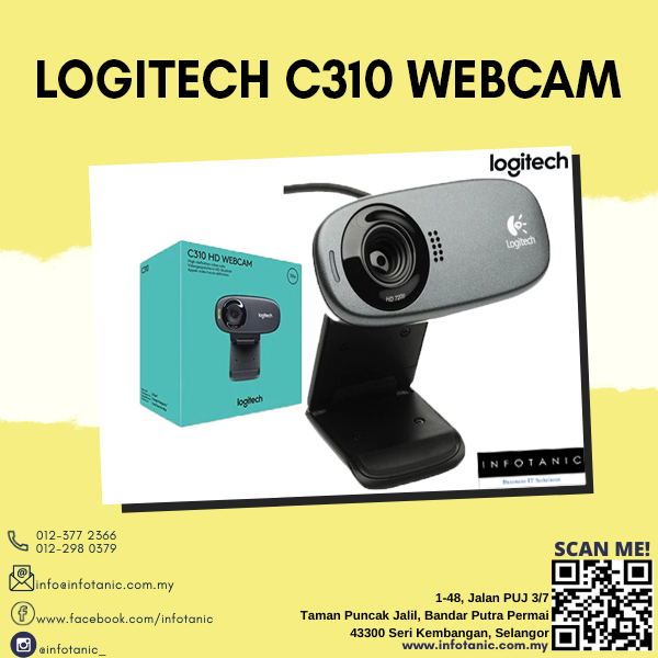 Logitech C310 cam